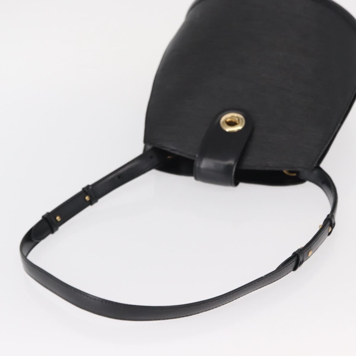 Louis Vuitton Cluny Shoulder Bag Epi Leather, BLACK, LEATHER, Shoulder bag