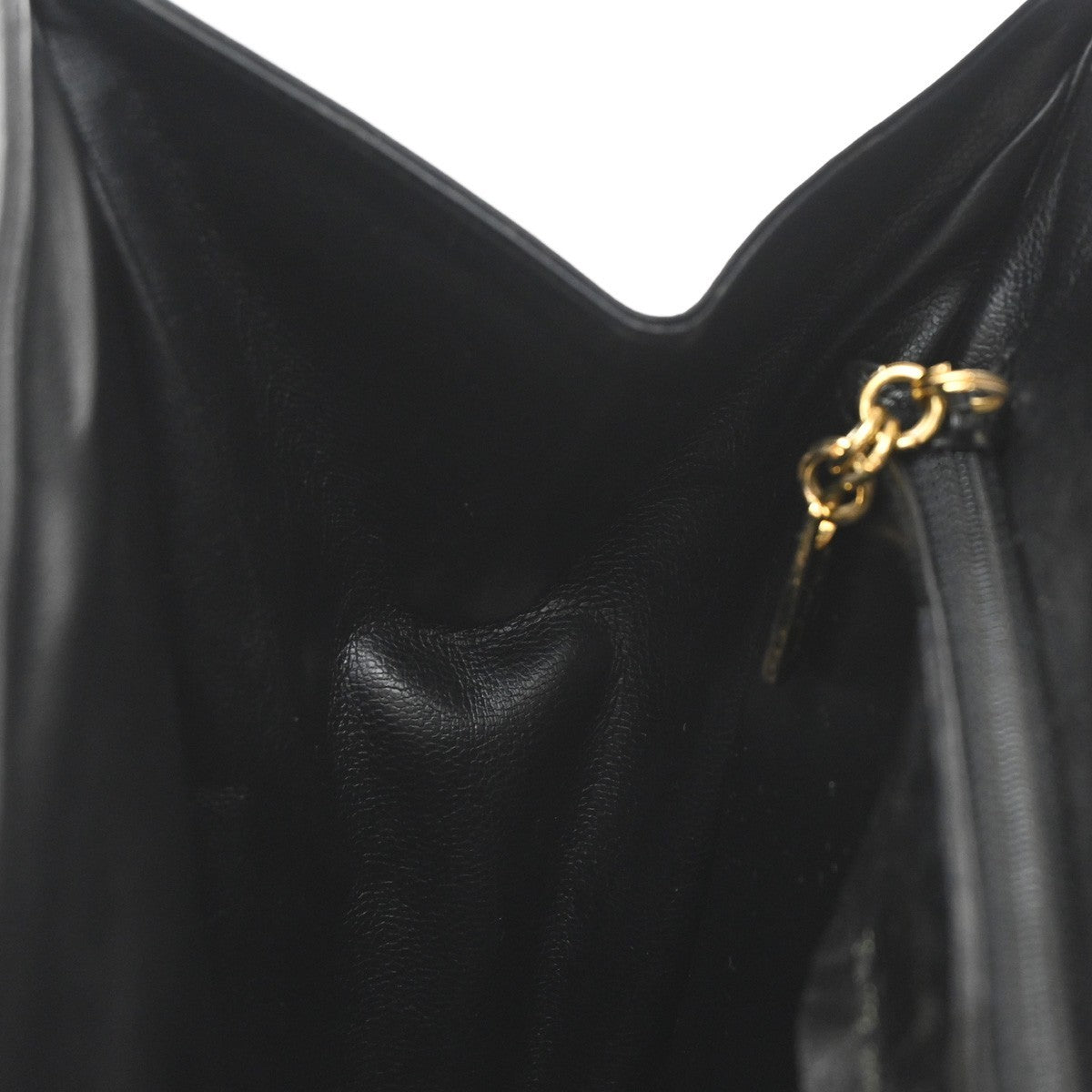 Salvatore Ferragamo Gancini Shoulder Bag Leather, BLACK, LEATHER, Shoulder bag