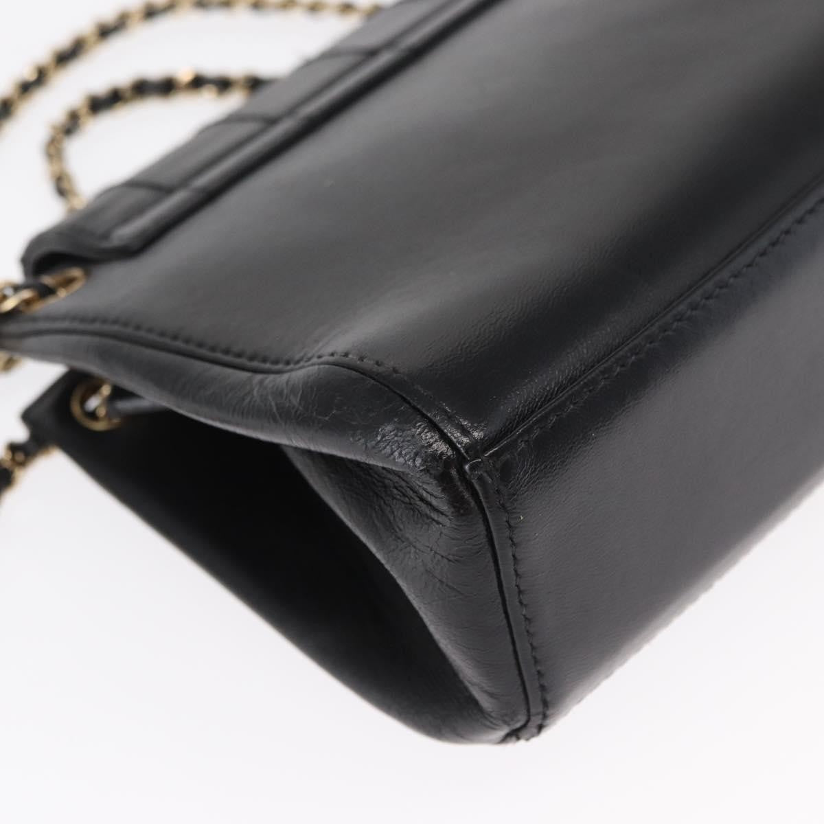 Chanel Chocolate Bar Accordion Reissue Flap Bag Quilted Lambskin, BLACK, LEATHER, Shoulder bag