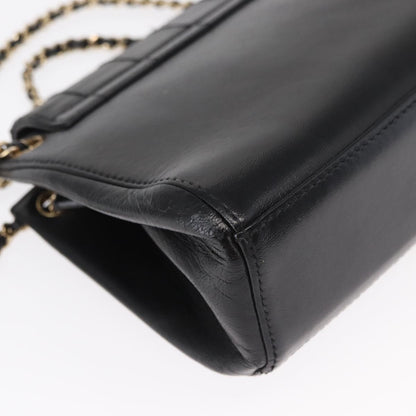 Chanel Chocolate Bar Accordion Reissue Flap Bag Quilted Lambskin, BLACK, LEATHER, Shoulder bag