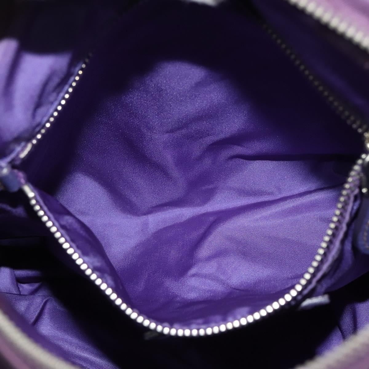 Prada Double Buckle Flap Camera Bag Tessuto, PURPLE, NYLON, Shoulder bag