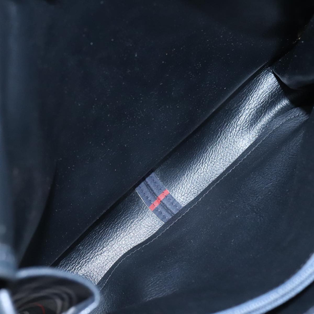 Burberry Nova Check Tote Leather, NAVY, CANVAS, Tote bag