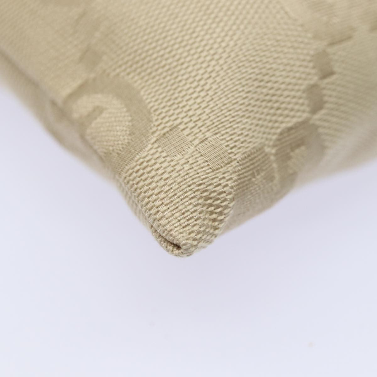 Gucci GG canvas pouch Canvas, BEIGE, CANVAS, Clutche & pouche