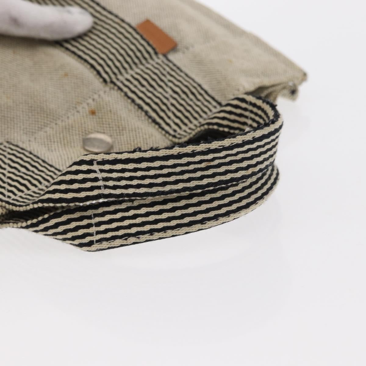 Hermes Fourre Tout Tote Canvas, GRAY, CANVAS, Tote bag