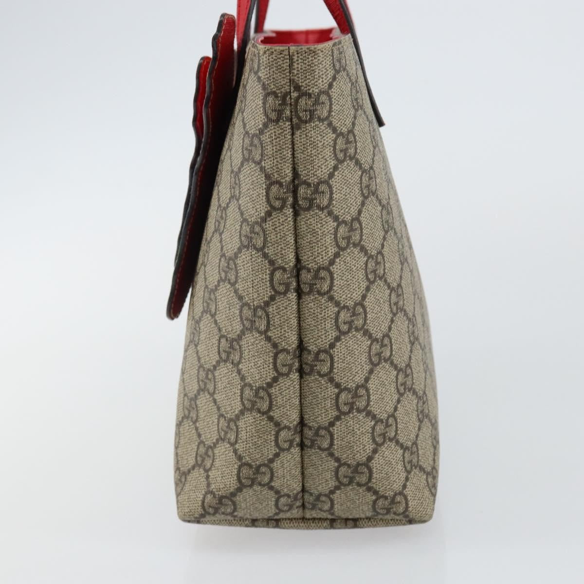 Gucci Children's tote with rainbow butterfly Canvas, BEIGE, PVC, Tote bag