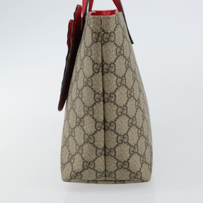 Gucci Children's tote with rainbow butterfly Canvas, BEIGE, PVC, Tote bag