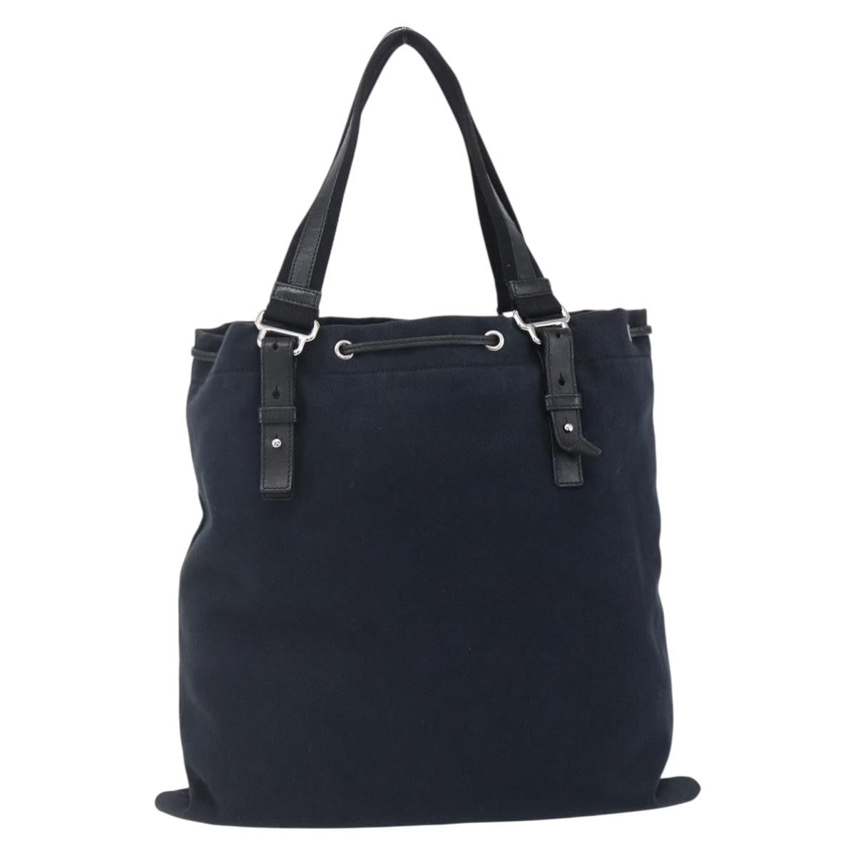 Saint Laurent Kahala Drawstring Tote Canvas, BLACK, CANVAS, Tote bag