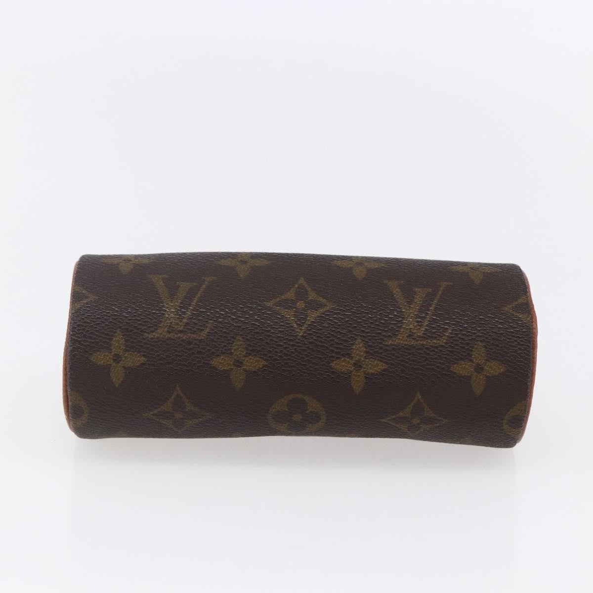Louis Vuitton Papillon Pochette Monogram Canvas, BROWN, CANVAS, Clutche & pouche