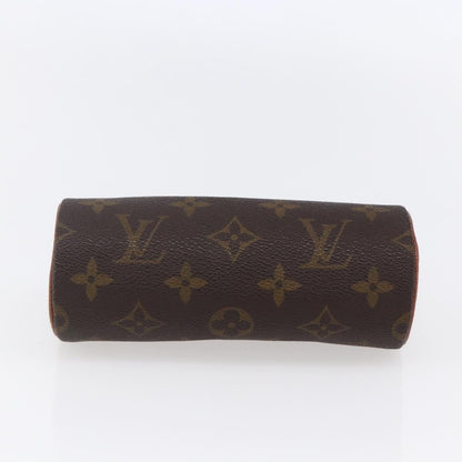 Louis Vuitton Papillon Pochette Monogram Canvas, BROWN, CANVAS, Clutche & pouche