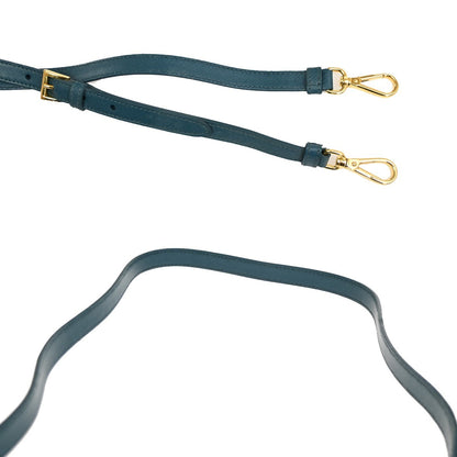 Prada Double Zip Lux Tote Saffiano Leather, GREEN, LEATHER, Tote bag