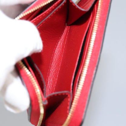 Louis Vuitton Porte-Monnaie Zippy Wallet monogramme empreinte, BROWN, LEATHER, Wallets