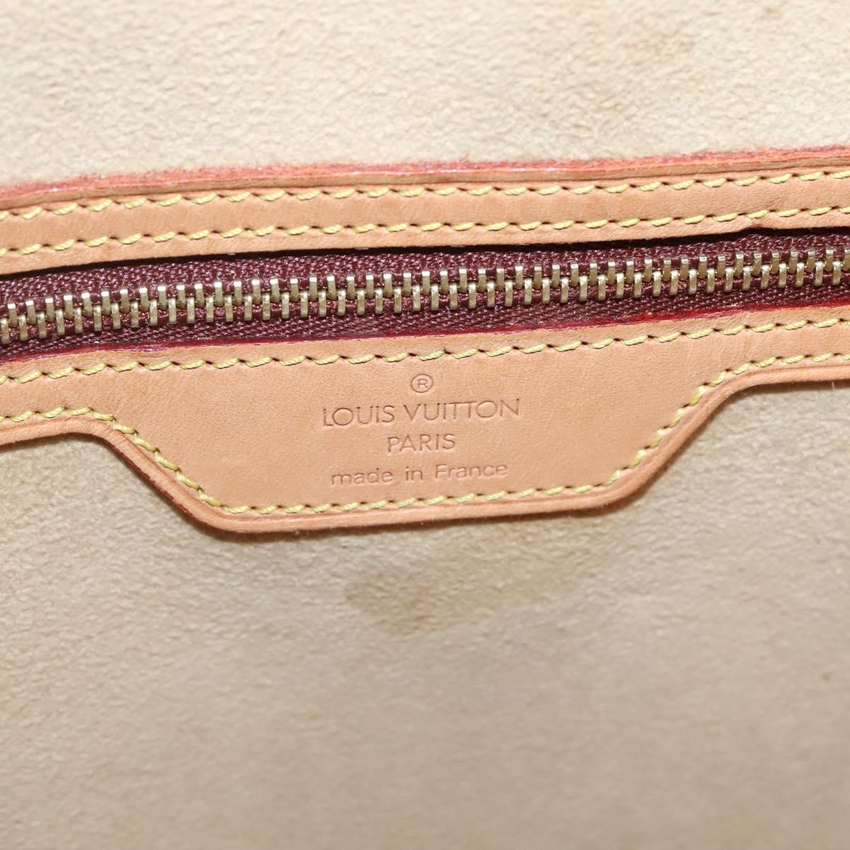 Louis Vuitton Babylone Handbag Monogram Canvas, BROWN, CANVAS, Tote bag