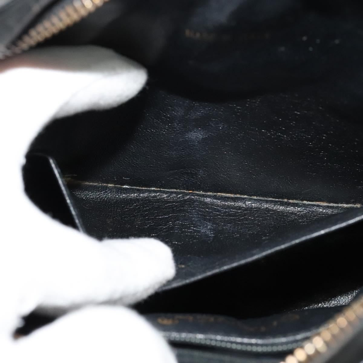 Chanel Vintage Square Front Pocket Camera Bag Quilted Patent, BLACK, PATENT_LEATHER, Shoulder bag