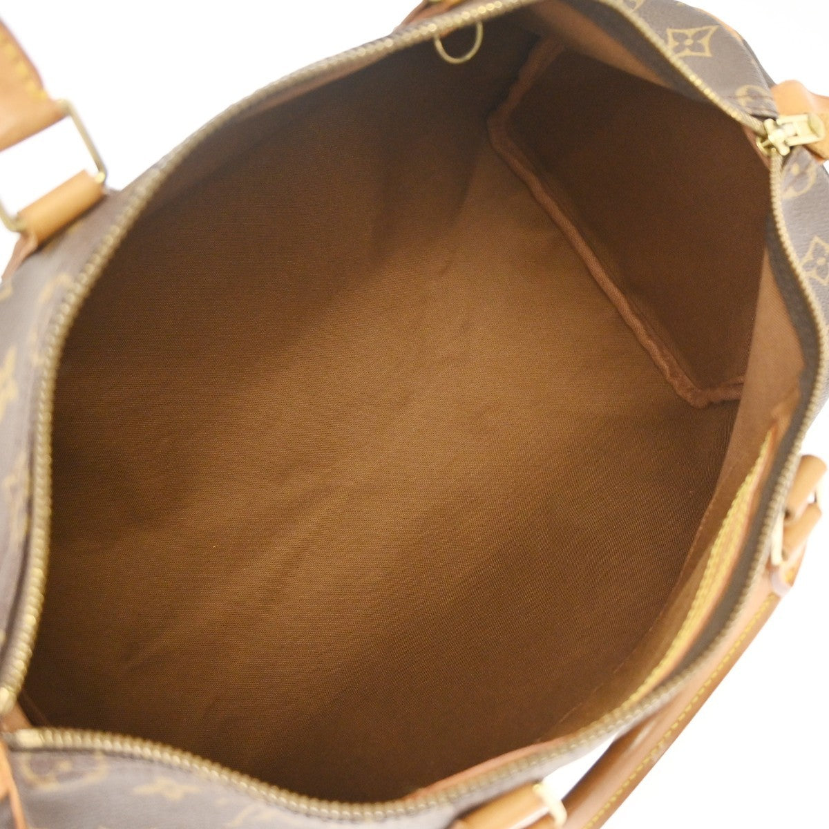 Louis Vuitton Speedy Handbag Monogram Canvas, Brown, Canvas, Handbag