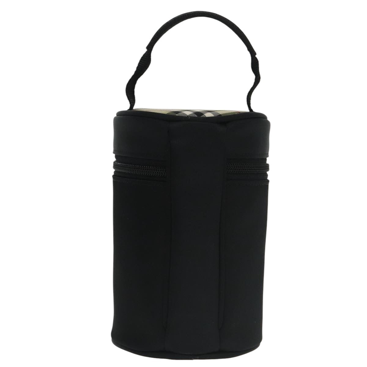 Burberry Vanity pouch Nylon, BLACK, NYLON, Clutche & pouche