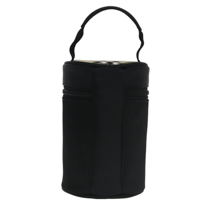 Burberry Vanity pouch Nylon, BLACK, NYLON, Clutche & pouche