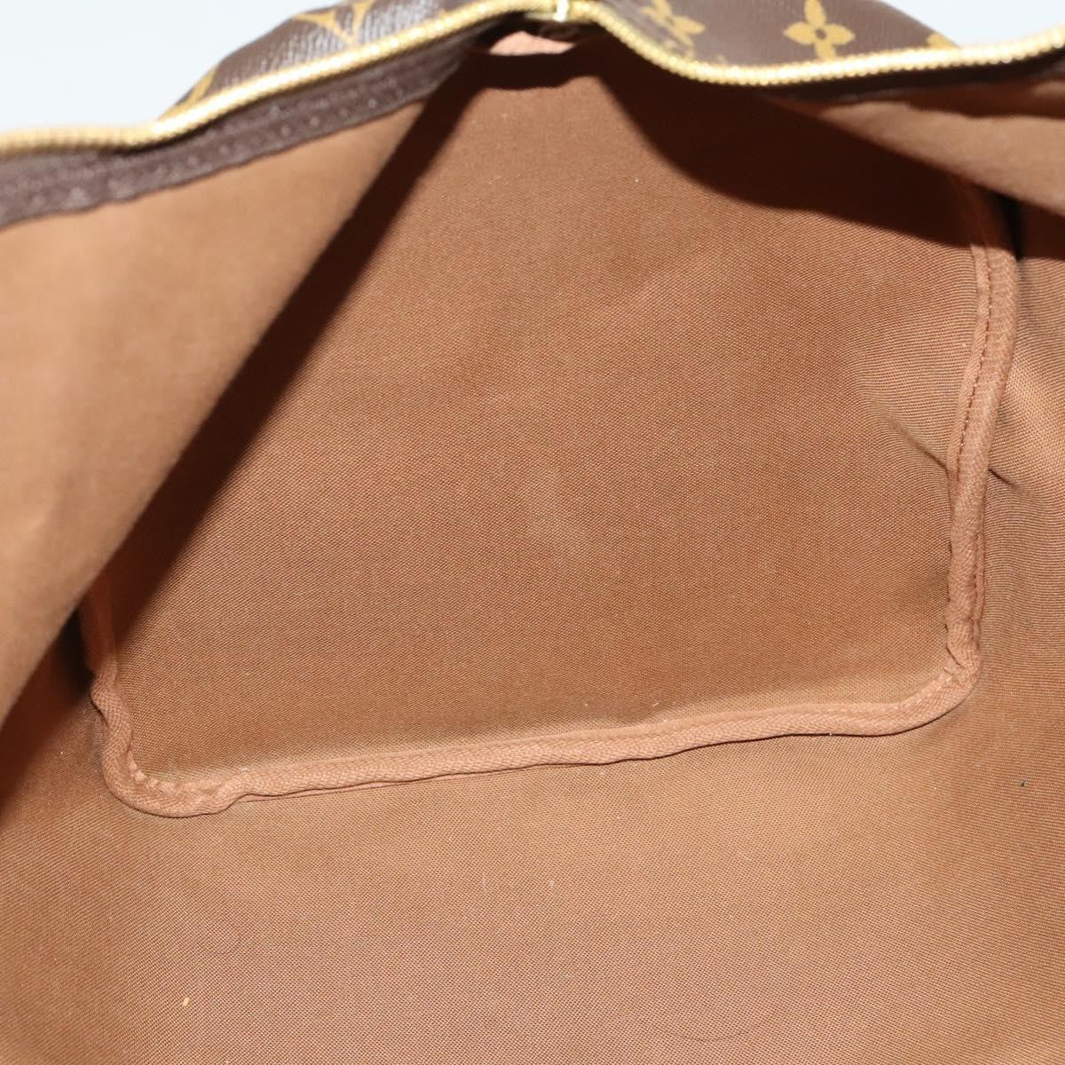 Louis Vuitton Keepall Bag Monogram Canvas, BROWN, CANVAS, Travel bag