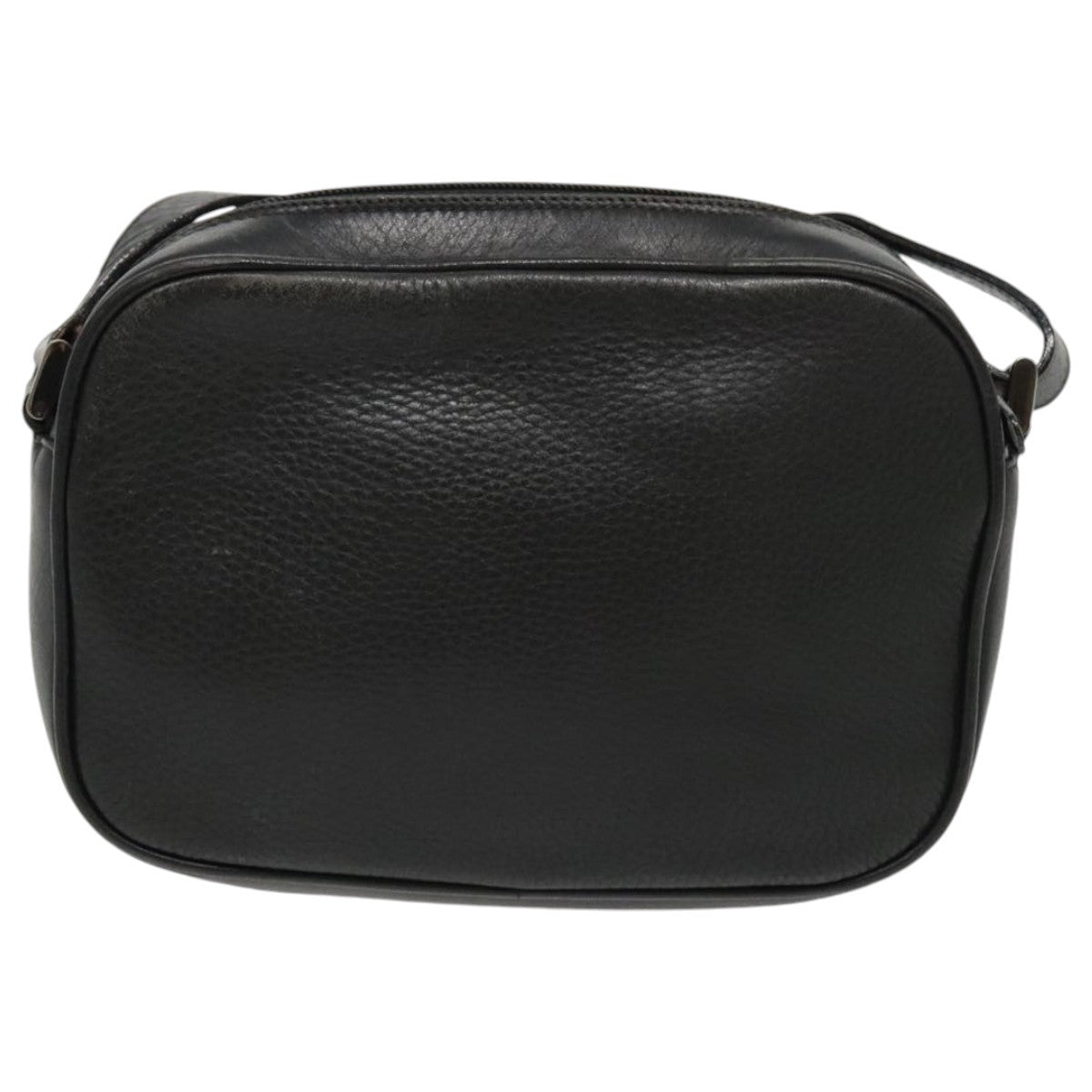 Gucci Vintage Shoulder Bag Leather, BLACK, LEATHER, Shoulder bag