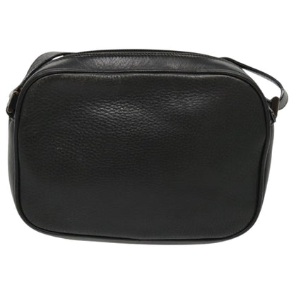 Gucci Vintage Shoulder Bag Leather, BLACK, LEATHER, Shoulder bag