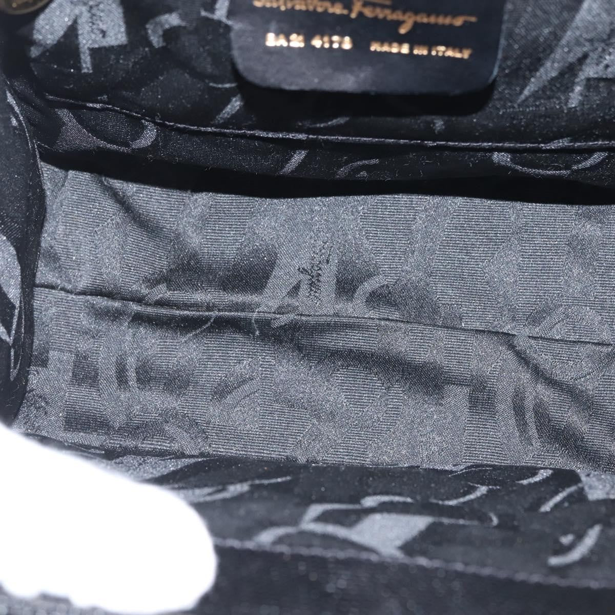 Salvatore Ferragamo Convertible Vara Bow Tote Leather, BLACK, LEATHER, Tote bag