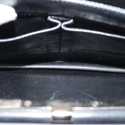 Celine Shoulder Bag Leather, BLACK, LEATHER, Shoulder bag