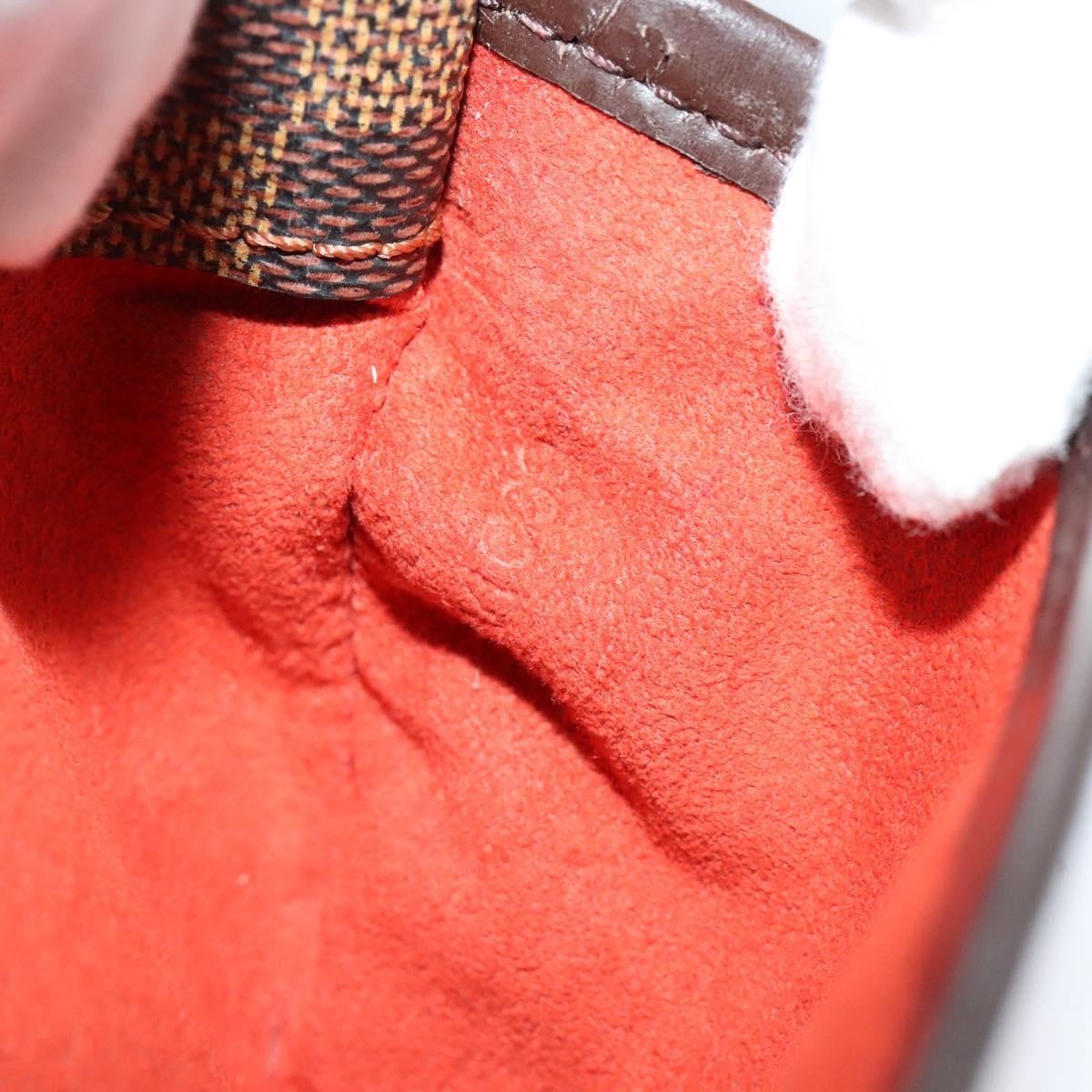 Louis Vuitton Ipanema Pochette Damier, BROWN, CANVAS, Shoulder bag