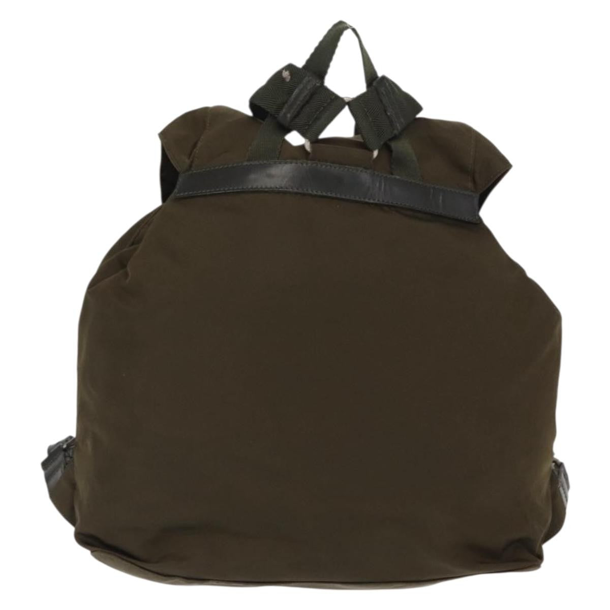 Prada Sac à dos Re-nylon nylon, KHAKI, NYLON, Backpack