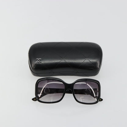 Chanel Logo CC Sunglasses Plastic, Black, Plastic, Sunglasses