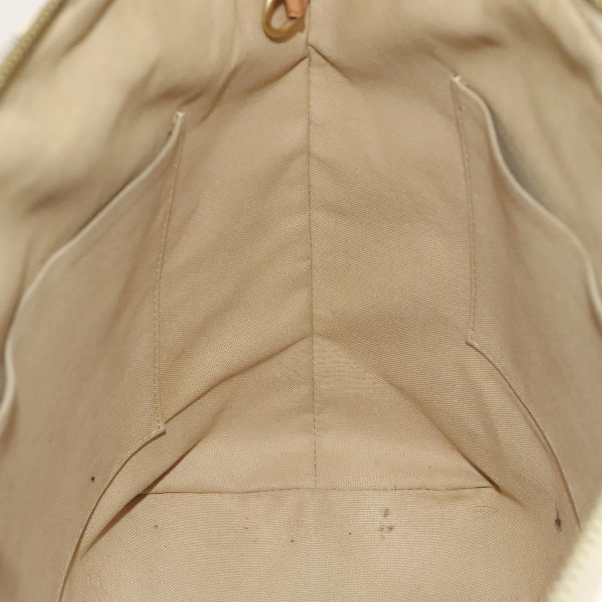 Louis Vuitton Totally Handbag Damier azur, WHITE, CANVAS, Tote bag