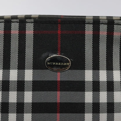 Burberry Nova Check Tote Nylon, BLACK, NYLON, Handbag