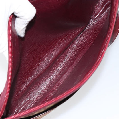 Christian Dior Vintage CD trotter Shoulder bag Canvas, RED, CANVAS, Shoulder bag