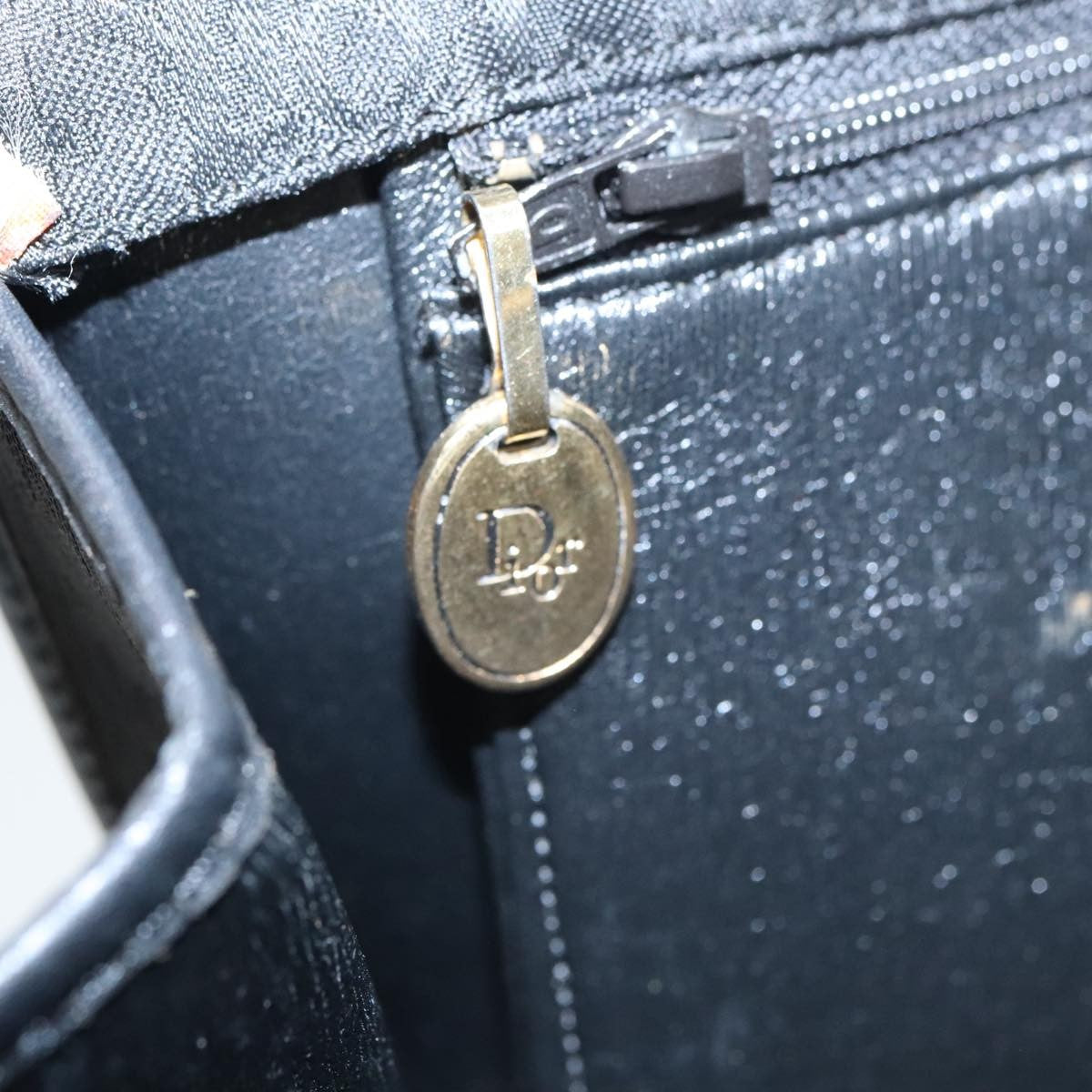 Christian Dior Trotter shoulder bag Canvas, BLACK, CANVAS, Clutche & pouche