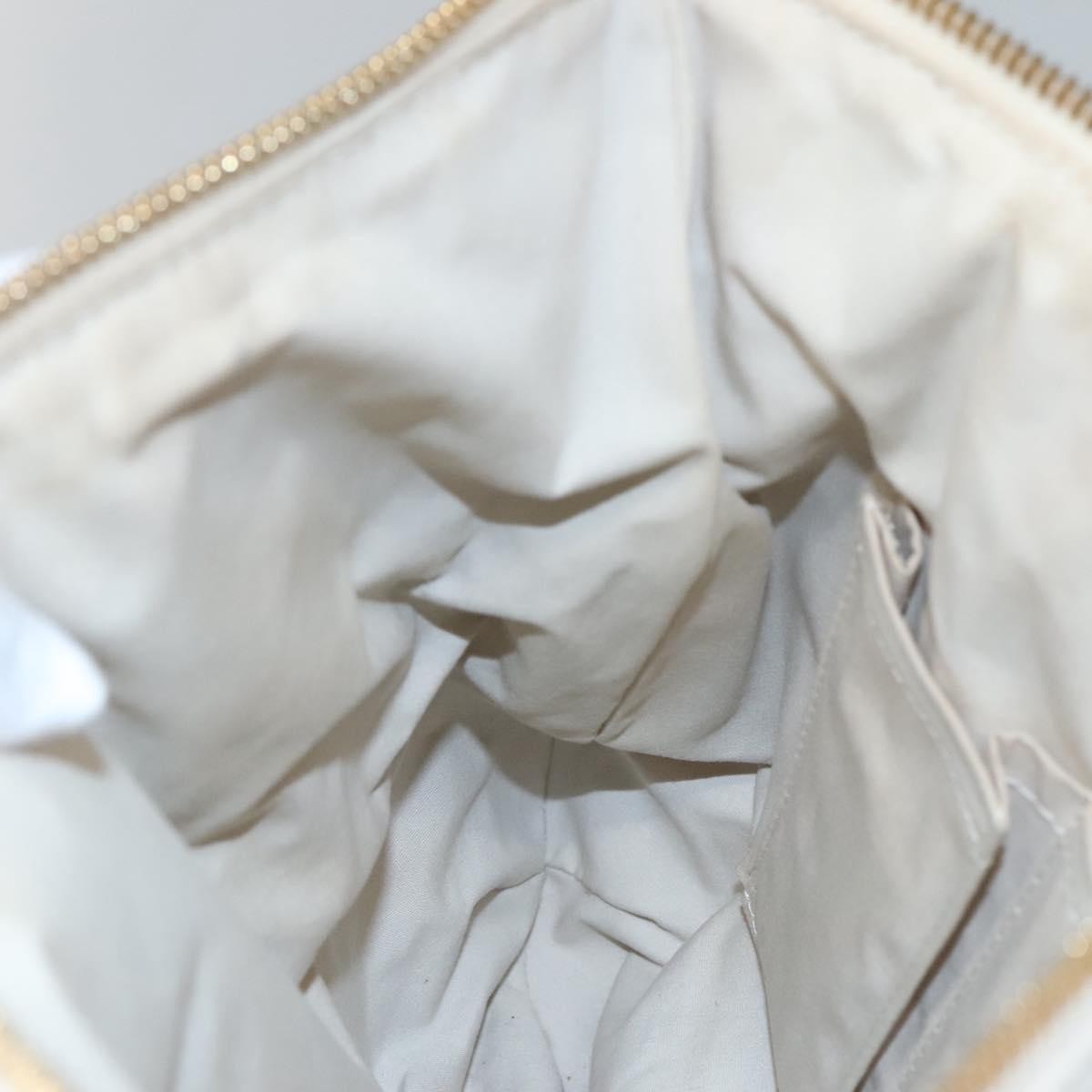 Louis Vuitton Marina Handbag Mini Lin Croisette, PINK, CANVAS, Handbag