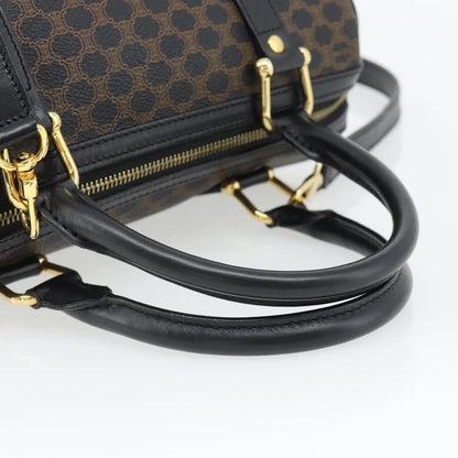 Celine Macadam Handbag Macadam with leather, Black, Canvas, Handbag