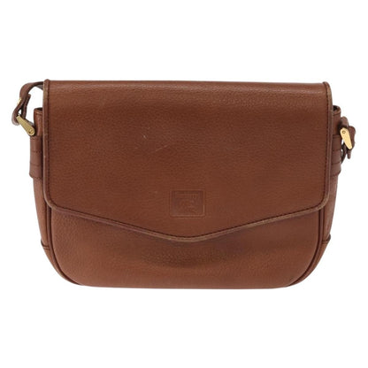 Burberry Vintage Shoulder Bag Leather, BROWN, LEATHER, Shoulder bag
