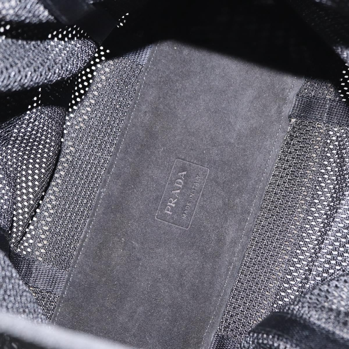 Prada Vintage Tote Nylon, BLACK, NYLON, Tote bag