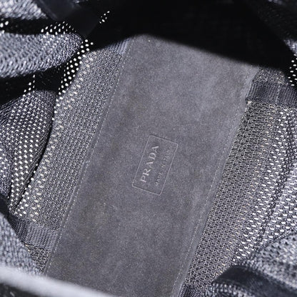 Prada Vintage Tote Nylon, BLACK, NYLON, Tote bag
