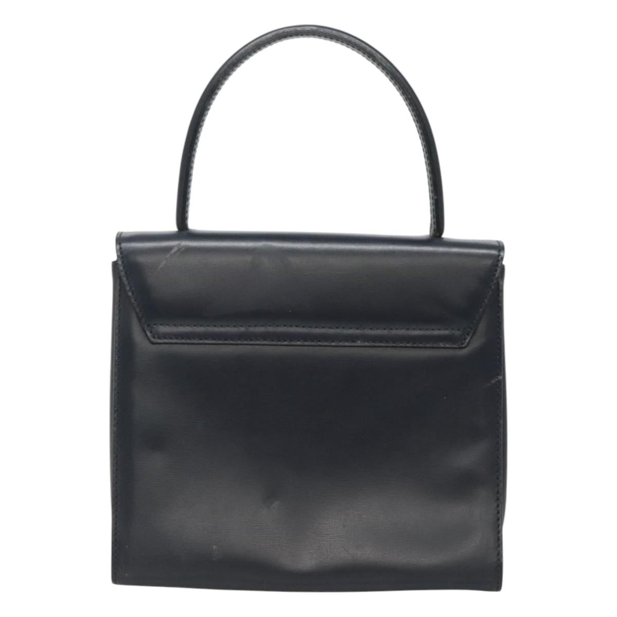 Celine Handbag Leather, NAVY, LEATHER, Handbag