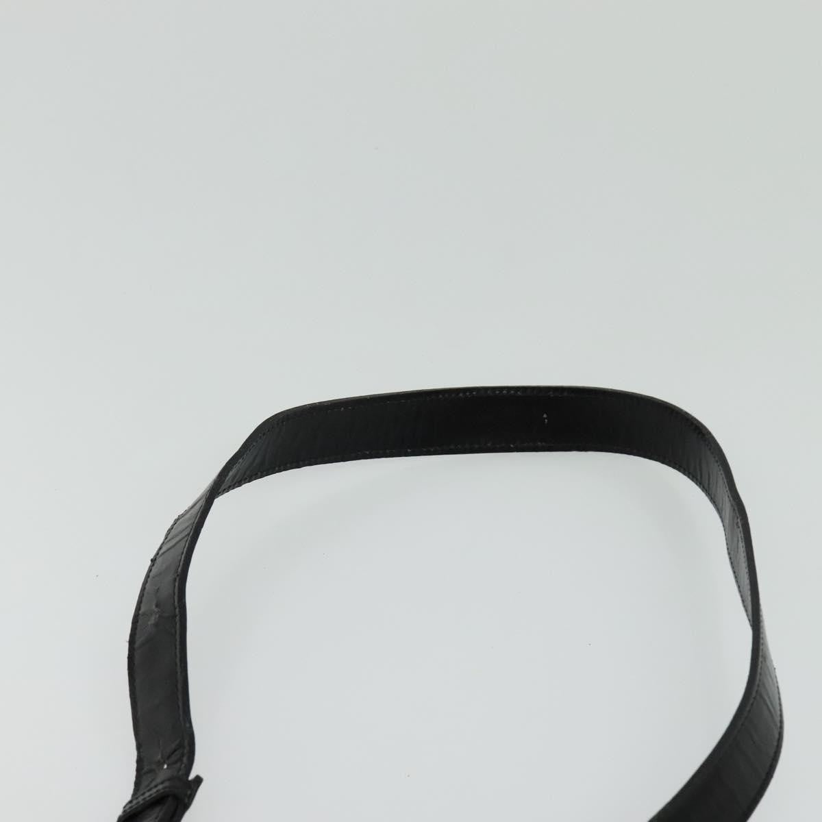 Celine Flap Shoulder Bag Leather, BLACK, LEATHER, Shoulder bag