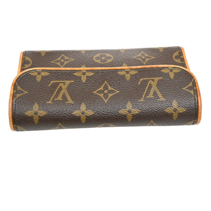 Louis Vuitton Florentine Waist Bag Monogram Canvas, BROWN, CANVAS, Shoulder bag
