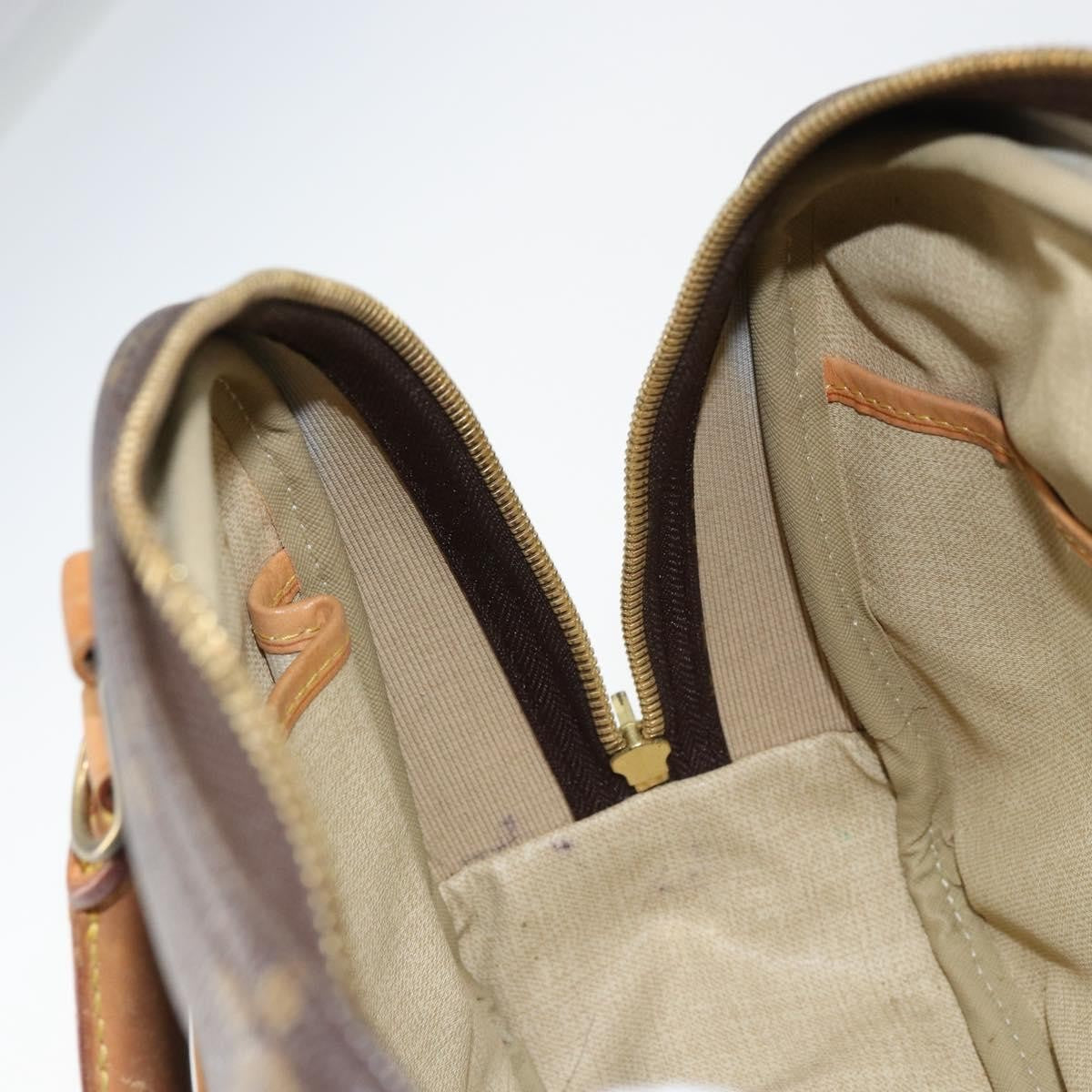 Louis Vuitton Trouville Handbag Monogram Canvas, BROWN, CANVAS, Handbag