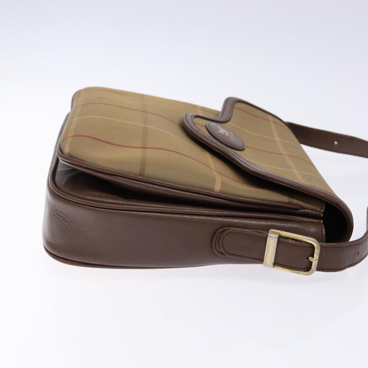 Burberry Nova check Shoulder bag Canvas, BEIGE, CANVAS, Shoulder bag