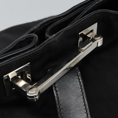 Gucci Shoulder Bag Canvas, BLACK, CANVAS, Shoulder bag