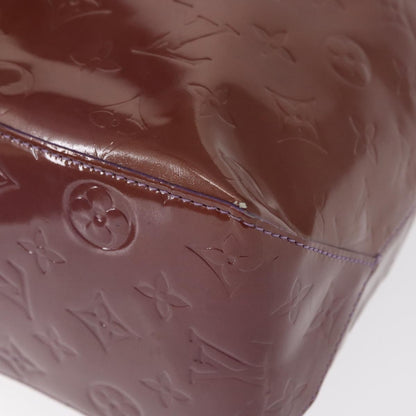 Louis Vuitton Reade Handbag Monogram Vernis, PURPLE, PATENT_LEATHER, Handbag