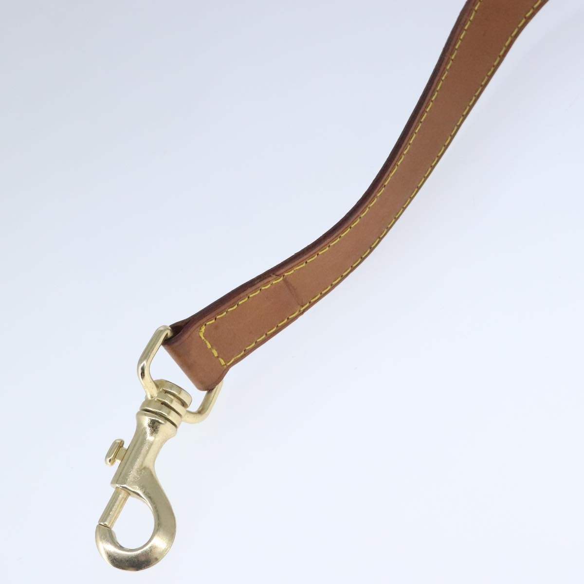 Louis Vuitton Adjustable Shoulder Strap Vachetta Leather, BEIGE, LEATHER, Straps