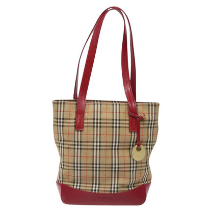 Burberry Nova Check Tote canvas check pattern, BEIGE, CANVAS, Tote bag
