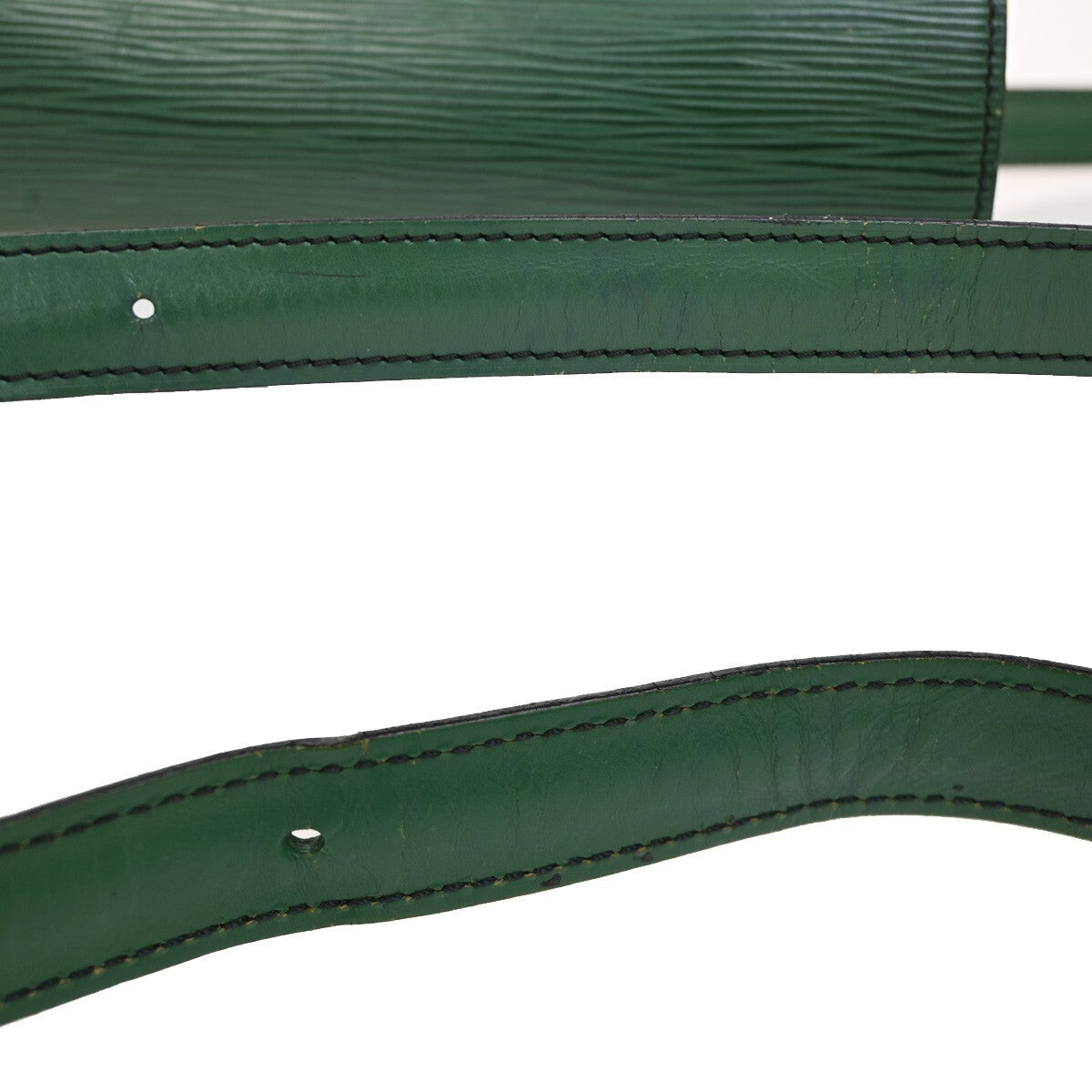 Louis Vuitton Cartouchiere Handbag Epi Leather, GREEN, LEATHER, Handbag