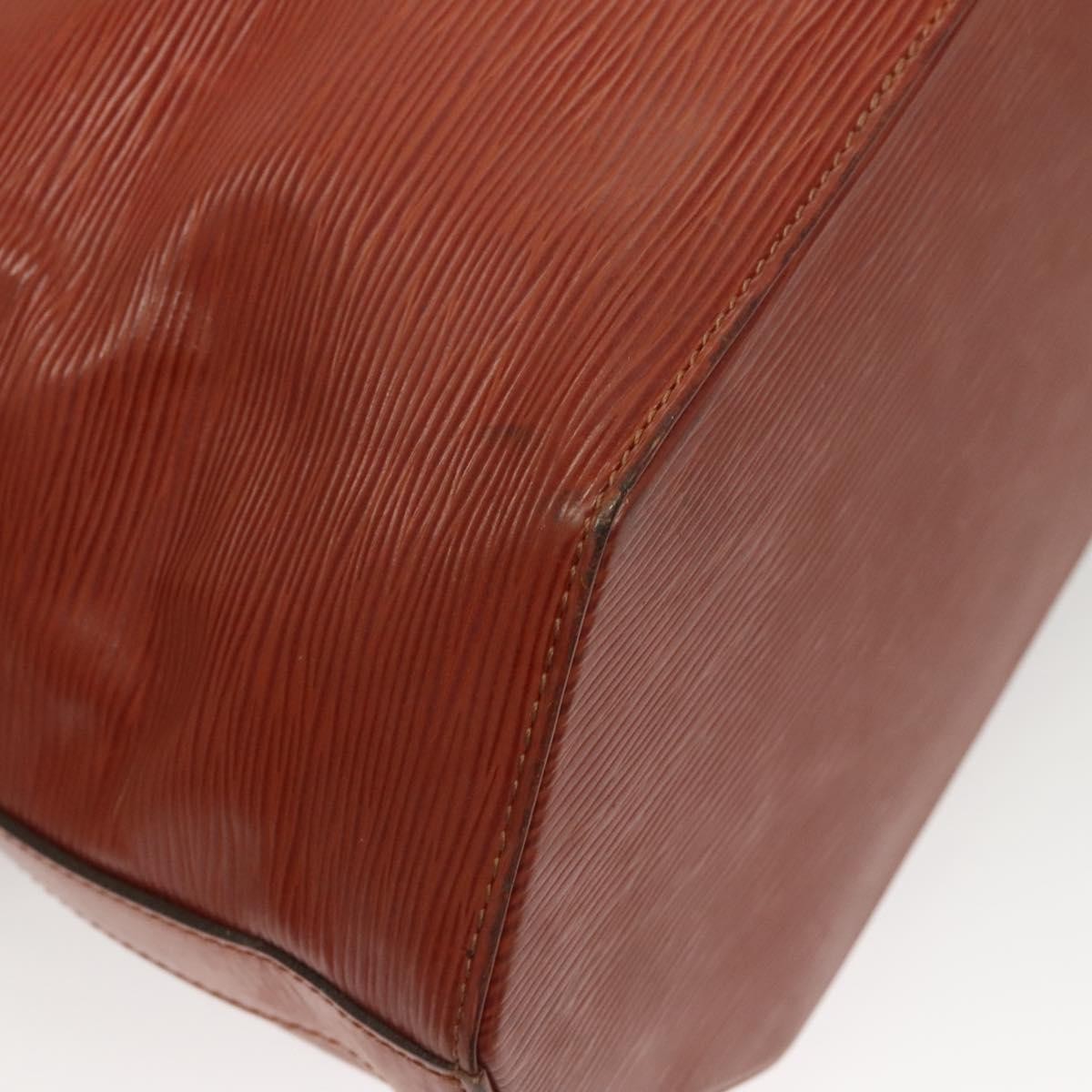Louis Vuitton Vintage Sac d'Epaule Handbag Epi Leather, BROWN, LEATHER, Shoulder bag