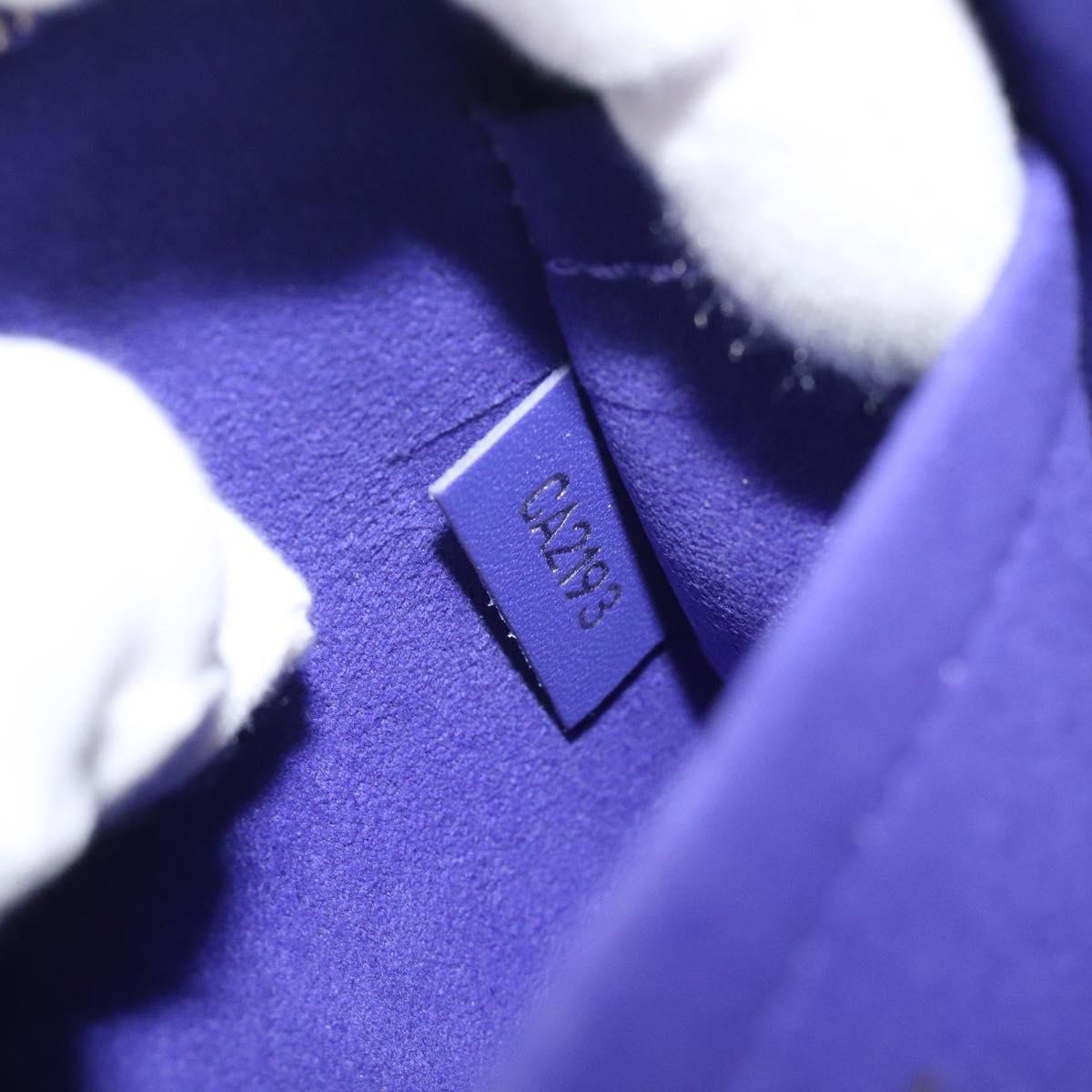 Louis Vuitton Neverfull Pochette Epi Leather, PURPLE, LEATHER, Tote bag