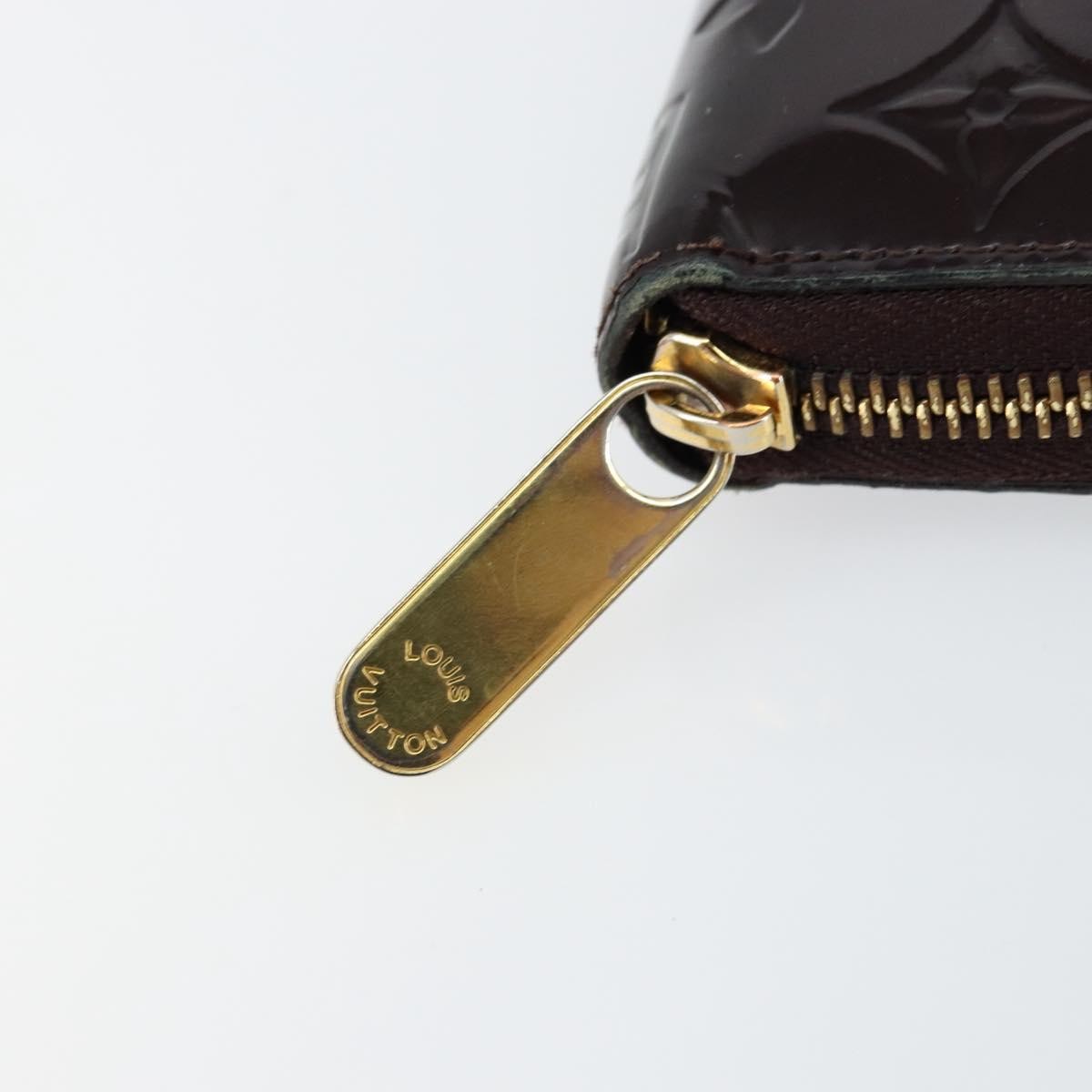 Louis Vuitton Zippy Wallet NM Monogram Patent, BURGUNDY, PATENT_LEATHER, Wallets